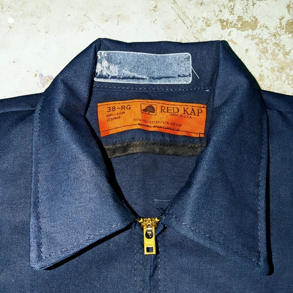 Vintage 70s New Red Kap Workwear Company Employee Jackets x2 - Picture 4 of 8